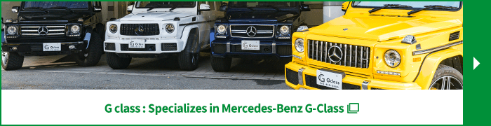 G class : Specializes in Mercedes-Benz G-Class